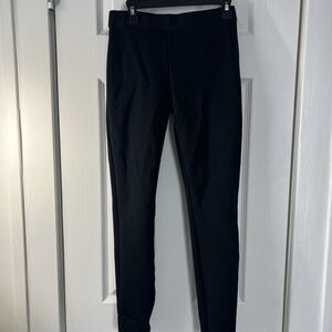 J Crew Petite Small Womens Any Day Eco Ponte Skinny Pants Black Knit 00R